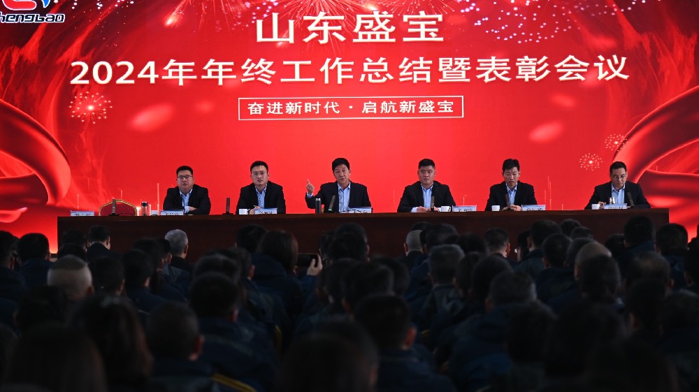 山東盛寶2024年年終工作總結(jié)暨表彰會(huì)議